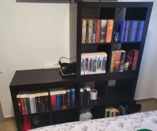 Estantería Negra Modular