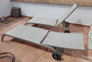 Tumbona de jardín/piscina