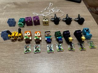 Kinder Joy Minecraft Figuras y Cartas