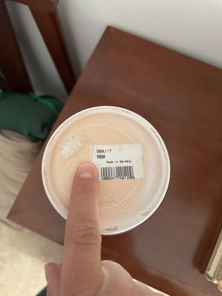 Jarrón Scheurich Panna Blanco Cerámica