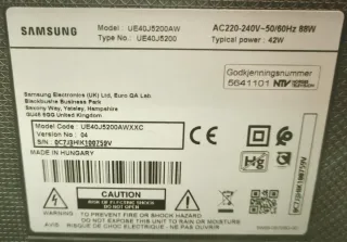 Samsung TV 40 Plana