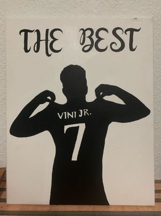 Cuadro Vinicius Jr. The Best 7