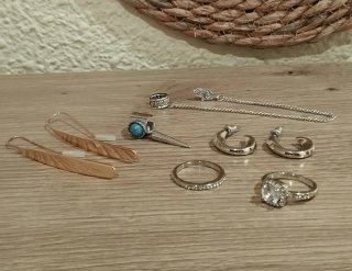 Pack de bisutería color plata y oro