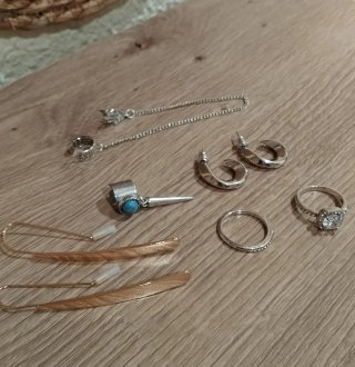 Pack de bisutería color plata y oro