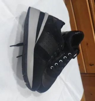 Zapatillas Geox Mujer Negras