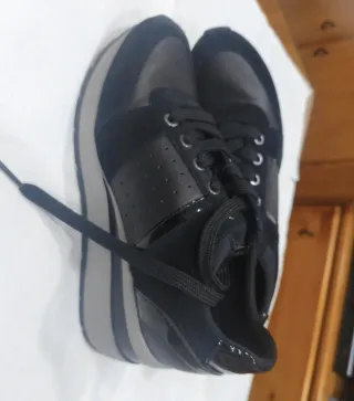 Zapatillas Geox Mujer Negras