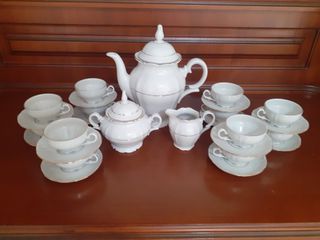 VAJILLA DE PORCELANA ITALIANA (Y REGALO)