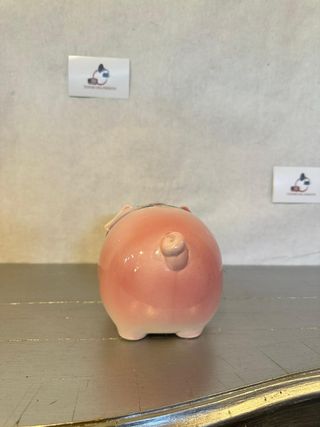 Salvadanaio Maialino Ceramica Vintage