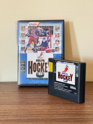 NHLPA Hockey '93 - Sega Genesis