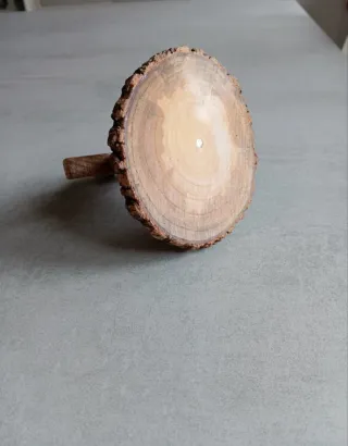 Cruz de madera artesanal