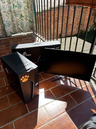 PC +Monitor 32" 240Hz +GTX 1650 SUPER+ 24GB RAM