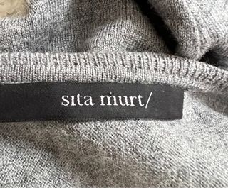 Vestido Mila Schön Gris y Negro Talla l