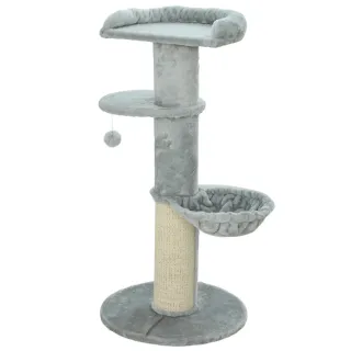 Árbol Rascador Gatos 103,5cm Cama Hamaca