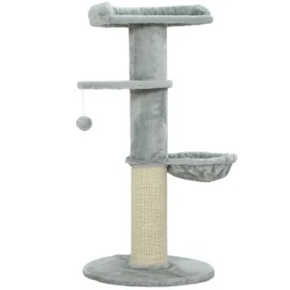 Árbol Rascador Gatos 103,5cm Cama Hamaca