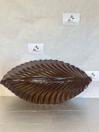 Centrotavola Foglia Vintage Ceramica