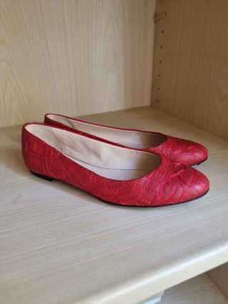 Ballerine Gianni Versace Rosse Tg. 37