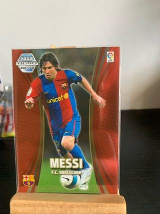 Cromo Messi Megaestrellas 2007-08 F.C. Barcelona