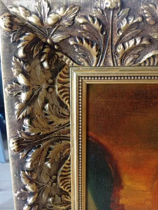 2 Quadri Decorativi su Tela 43x53cm