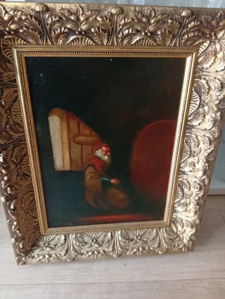 2 Quadri Decorativi su Tela 43x53cm