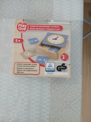Juego educativo para aprender las horas