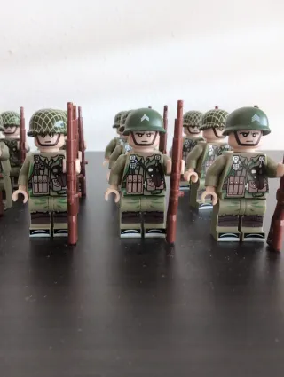 LEGO MILITAR COMPATIBLE EEUU WW2