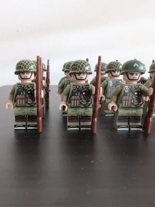 LEGO MILITAR COMPATIBLE EEUU WW2