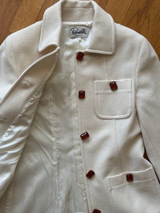 Cappottino Pamela bianco/panna leggero