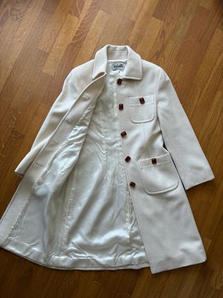 Cappottino Pamela bianco/panna leggero