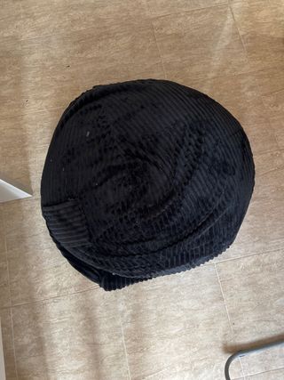 Funda para puff de pana