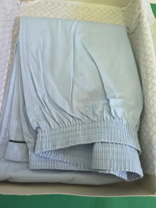 Pigiama uomo cotone Ragno blu