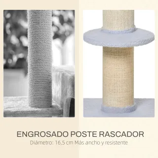 Árbol para Gatos 91cm 3 Niveles