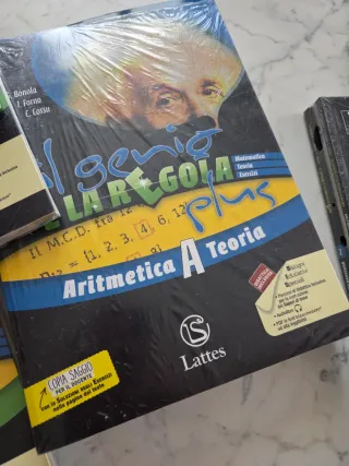 Set 13 libri di matematica e geometria