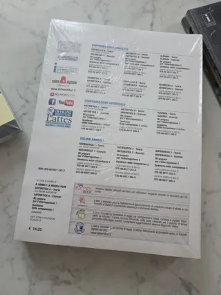 Set 13 libri di matematica e geometria