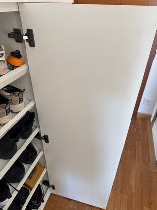 Mueble Zapatero Blanco Hecho a medida tamaño