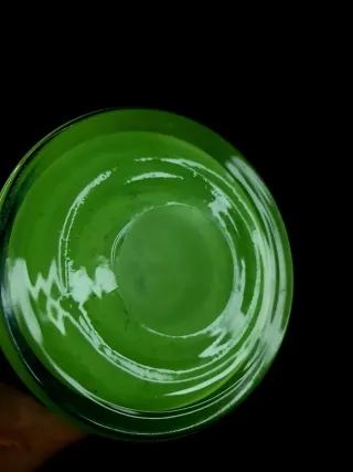 Jarrón Murano Azul y Verde