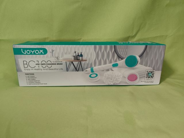 Cepillo eléctrico de baño/ducha 4 en 1 - Nuevo