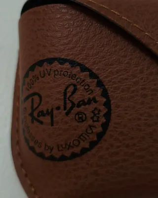 Funda Gafas Sol Ray-Ban Clásica Marrón