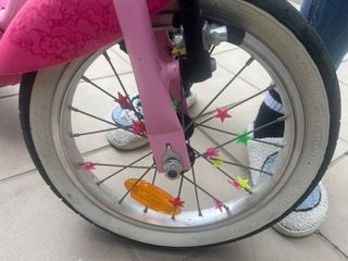 Bicicleta infantil 14 unicornio rosa