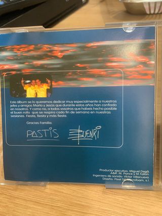 2 CD.  Pastis & Buenri - Mezclado en Directo. Mix