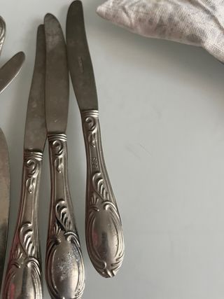 10 Coltelli in Argento