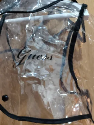 Chubasquero Guess Transparente Talla Única