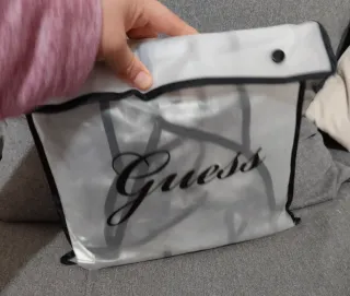 Chubasquero Guess Transparente Talla Única