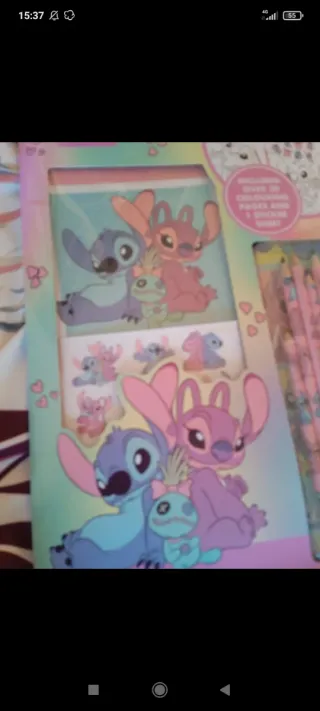 Set da colorare Stitch Disney