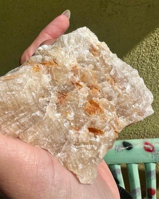 Calcite grezza naturale