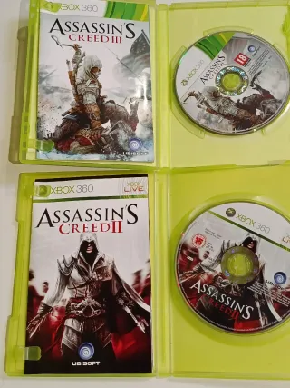 Lote 4 juegos Assassin's Creed Xbox 360