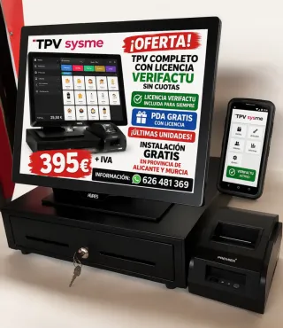 TPV Sysme Completo Oferta 395€