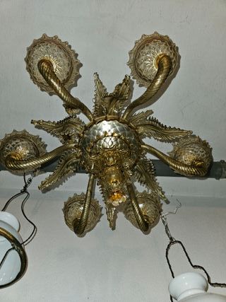 Lampadario Murano Anni 40-50