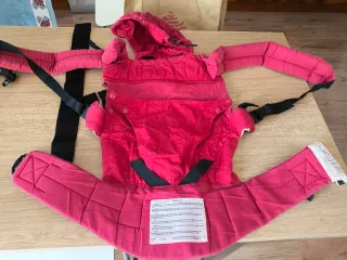 Mochila portabebés Manduca Original color granate