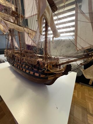 Maqueta Barco Santisima Trinidad