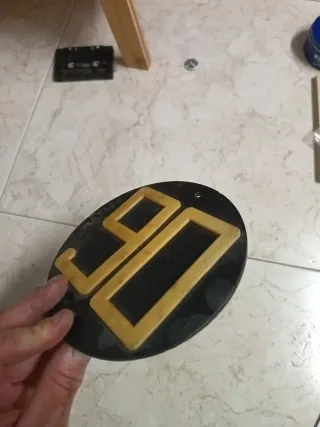 Señal de velocidad 80 para tractor